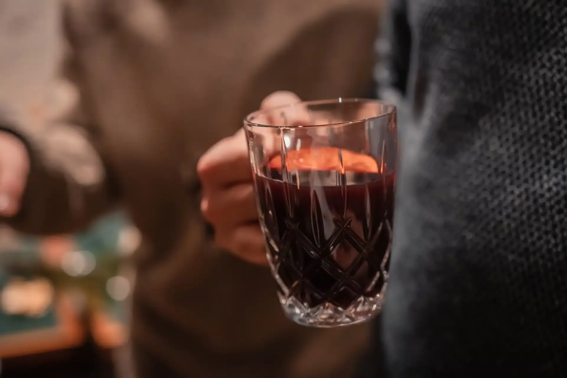 Glühwein Weihnachtsfeier