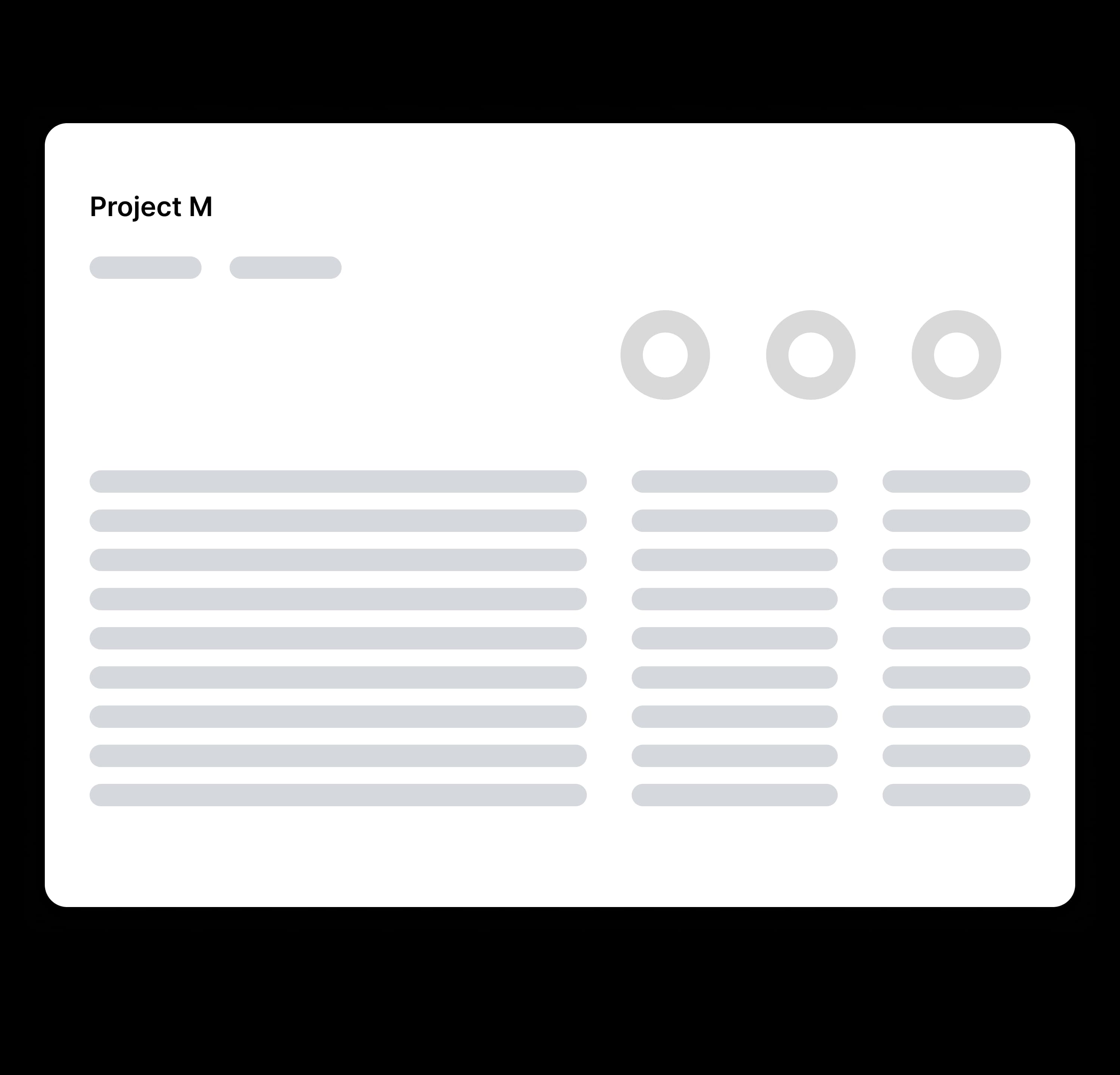 Projektabrechnung