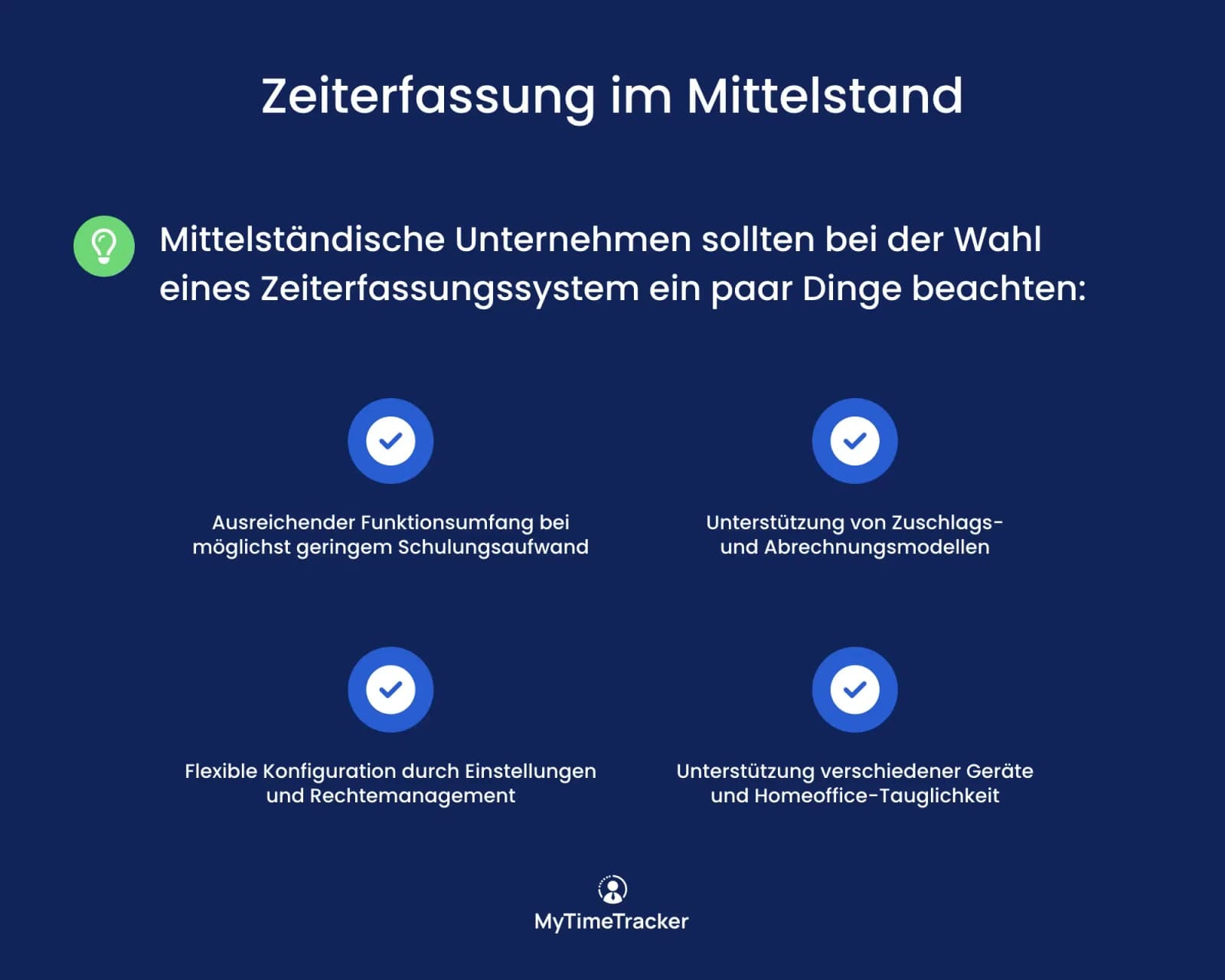 Schaubild Zeiterfassung Mittelstand